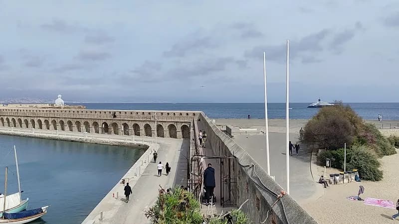 View of Port Vauban Antibes in Antibes, PACA