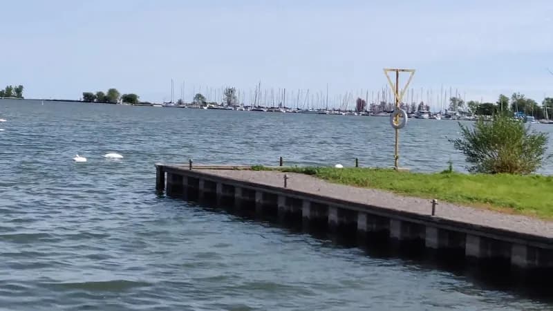 View of Port Whitby Marina in Whitby, ON