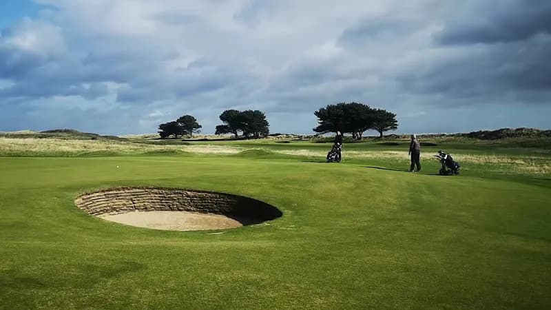 View of Portmarnock Golf Club in Portmarnock, D