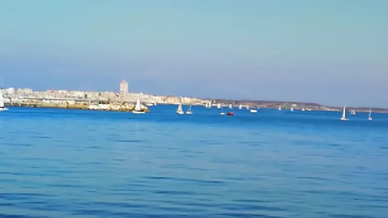 View of Porto di Anzio in Anzio, Lazio