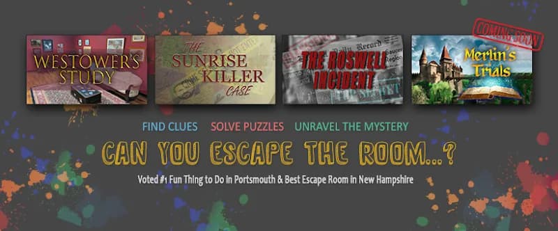 Portsmouth Escape Room tourist attraction in East Kingston, NH