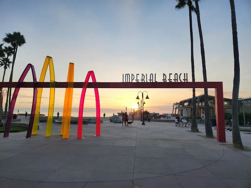 Portwood Pier Plaza park in Imperial Beach, CA