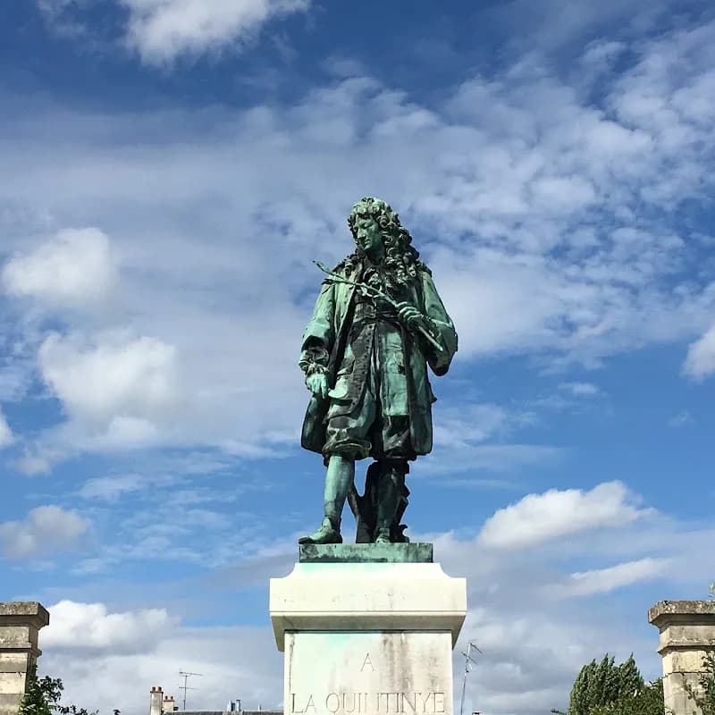 View of Potager du Roi in Versailles, IDF