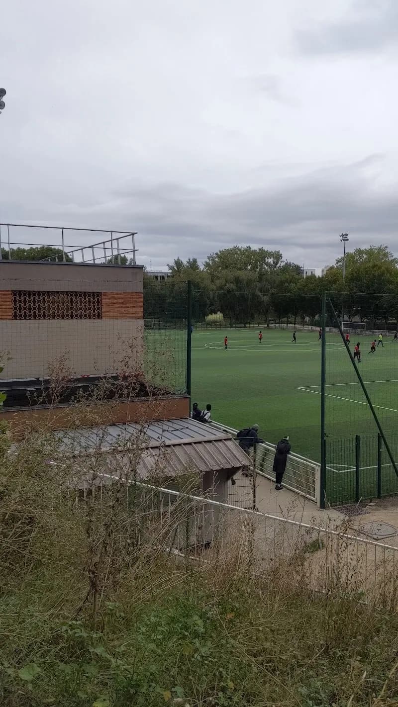 View of Poterne des Peupliers in Val-de-Marne (Ivry-sur-Seine area), IDF