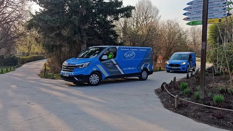 View of Prague Zoo in Žižkov, CZ
