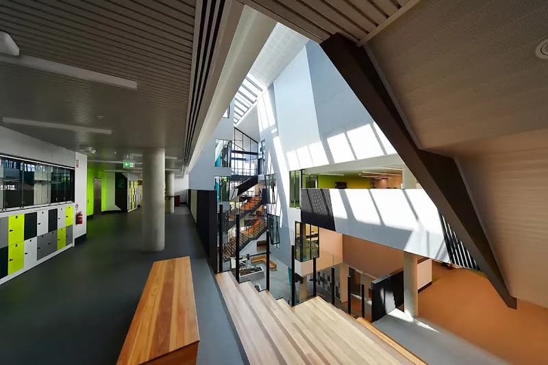 View of Prahran High School in Prahran, VIC