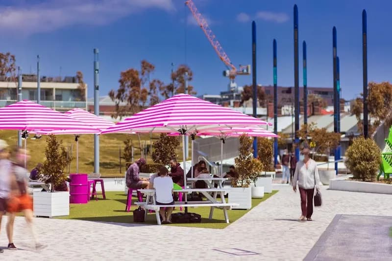 View of Prahran Square in Prahran, VIC