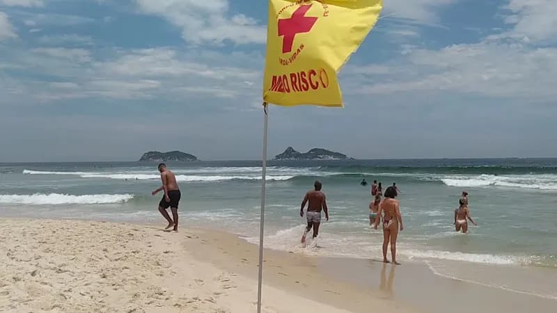 View of Praia da Barra da Tijuca in Barra da Tijuca, RJ