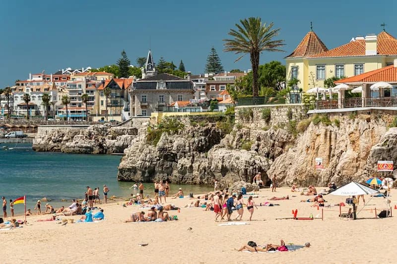 Praia da Ribeira de Cascais beach in Cascais, Cascais