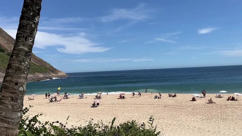 View of Praia de Itacoatiara, Niterói in São Gonçalo, RJ