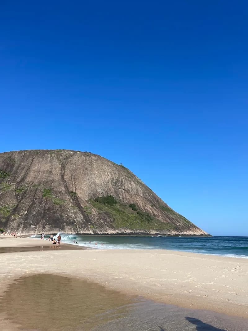 View of Praia de Itacoatiara, Niterói in São Gonçalo, RJ
