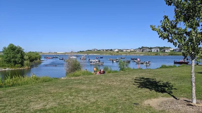 View of Prairie Queen's Recreation Area in Chalco, NE