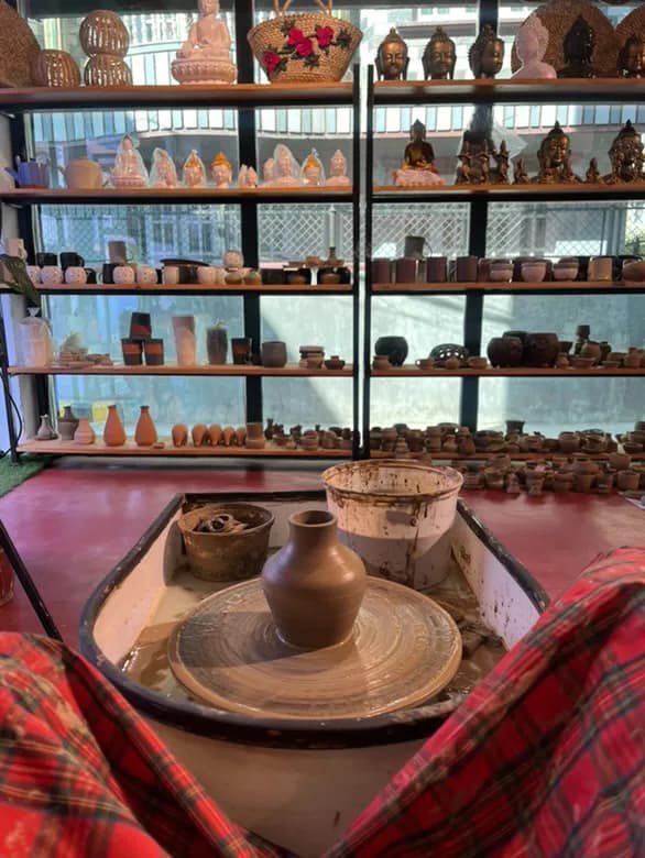 View of Prajapati Ceramic - Pottery Studio in Pashupati, Bagmati