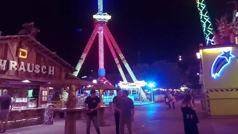 View of Prater in Vienna, W