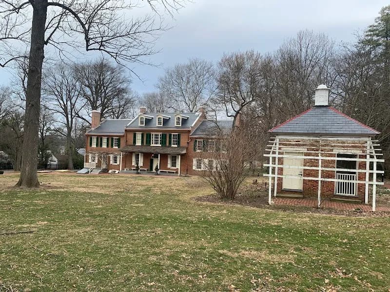 View of President James Buchanan's Wheatland in Lancaster, PA