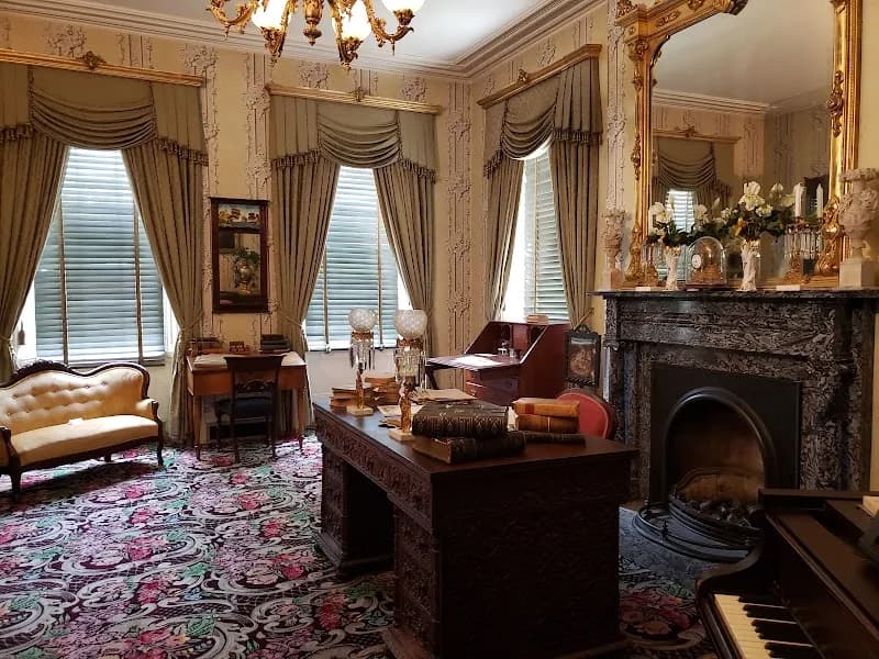 View of President James Buchanan's Wheatland in Lancaster, PA