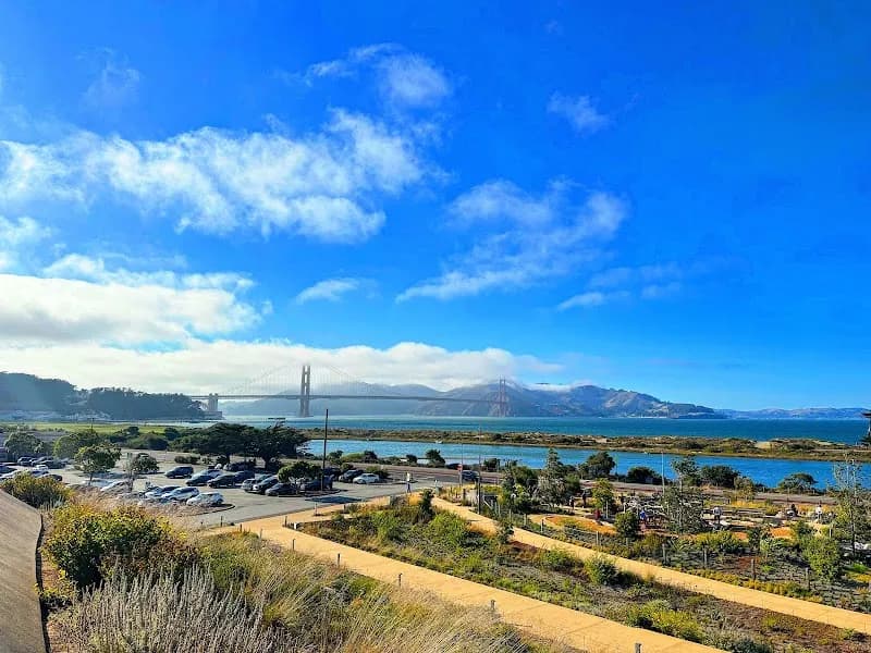 View of Presidio Tunnel Tops in San Francisco, CA
