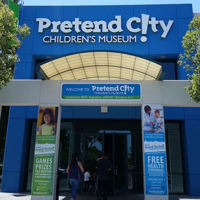 View of Pretend City Children's Museum in Irvine, CA