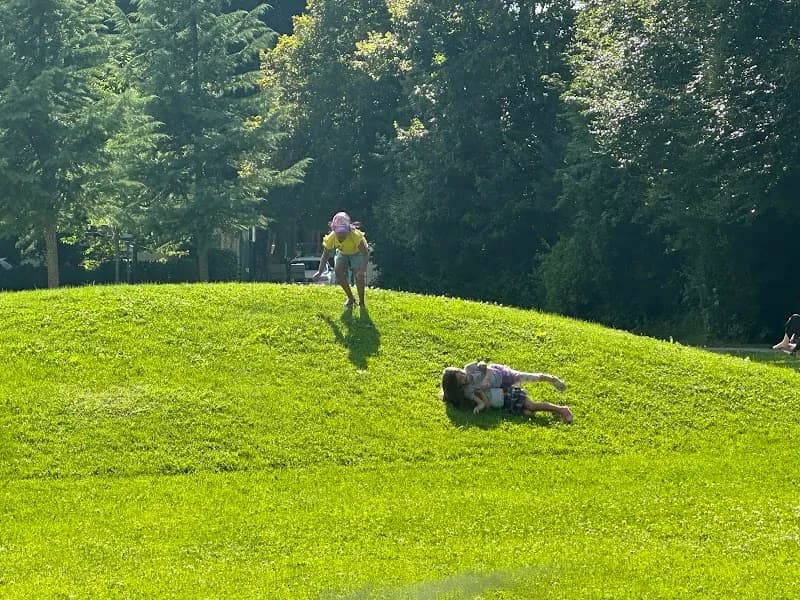Preuschenpark park in Plainfeld, Salzburg