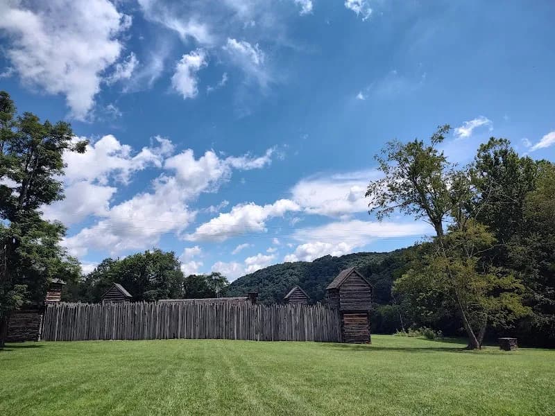 View of Pricketts Fort State Park in Fayetteville, WV