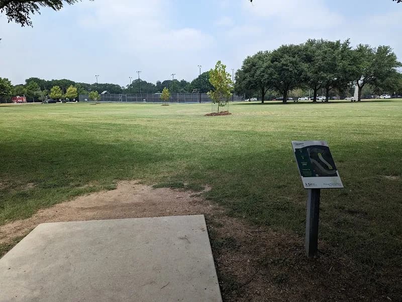 View of Prince Solms Park in New Braunfels, TX