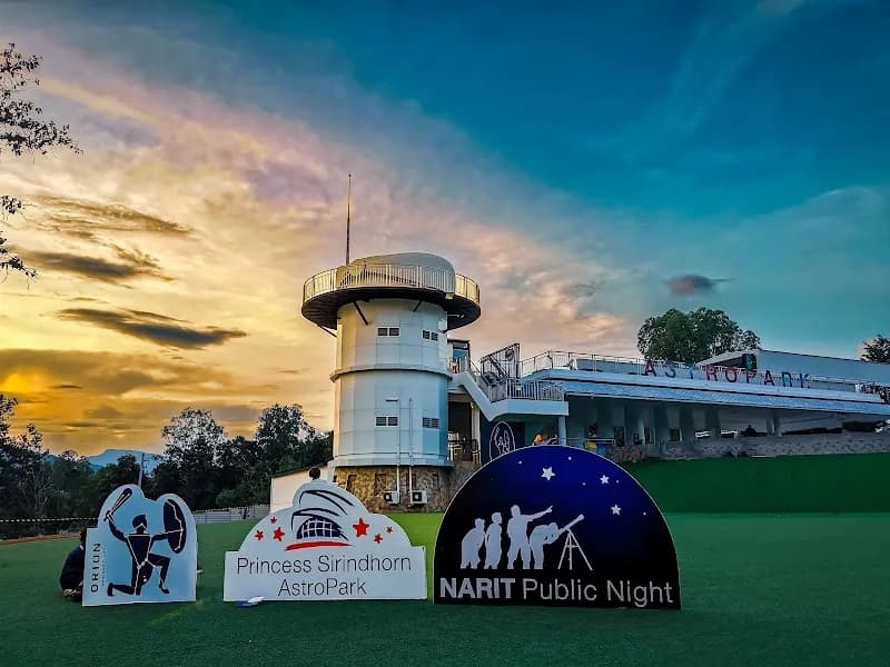 View of Princess Sirindhorn AstroPark in Chiang Mai, CM