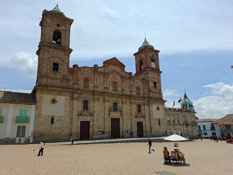 View of Principal Park in Zipaquirá, CD