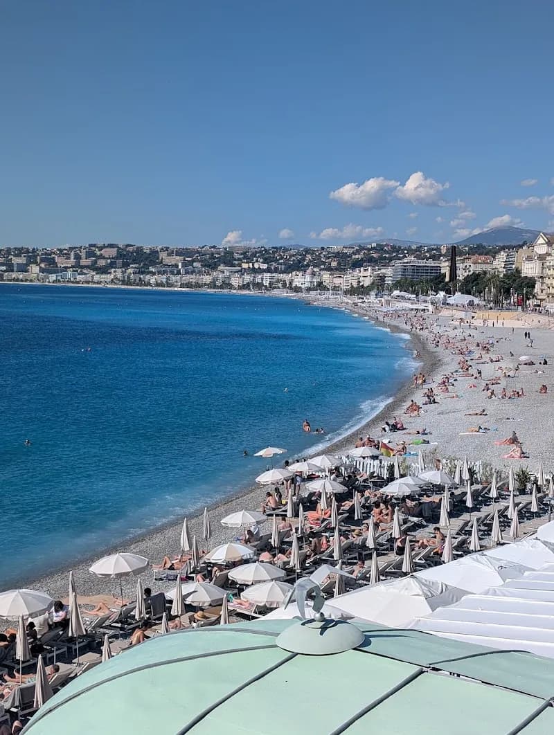 View of Promenade des Anglais in Nice, PAC
