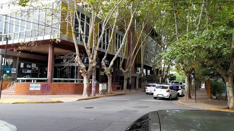 View of Public Library and Cultural Complex Mariano Moreno in Belgrano, BA