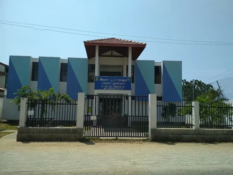 Public Library Dehiwala library in Mount Lavinia, WP