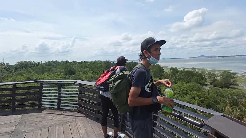 View of Pulau Ubin in Singapore, SG