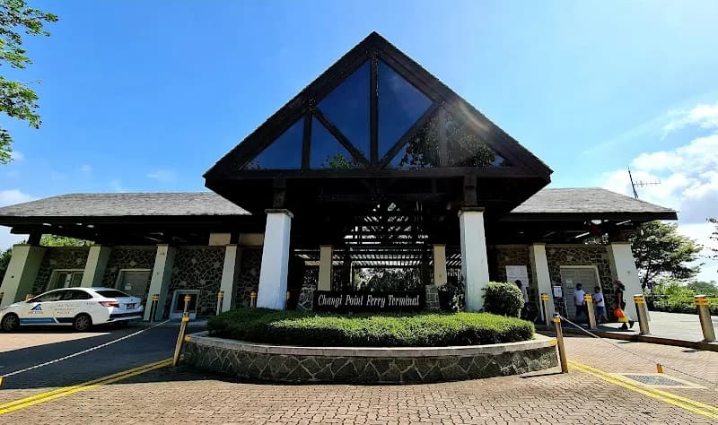 View of Pulau Ubin in Singapore, SG
