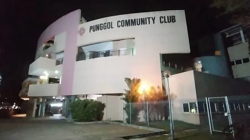 View of Punggol Community Club in Punggol, SG