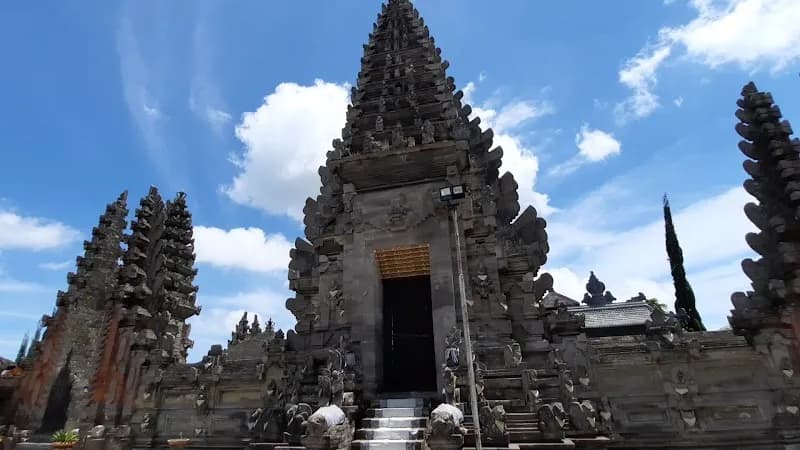 View of Pura Ulun Danu Batur in Kintamani, Bali