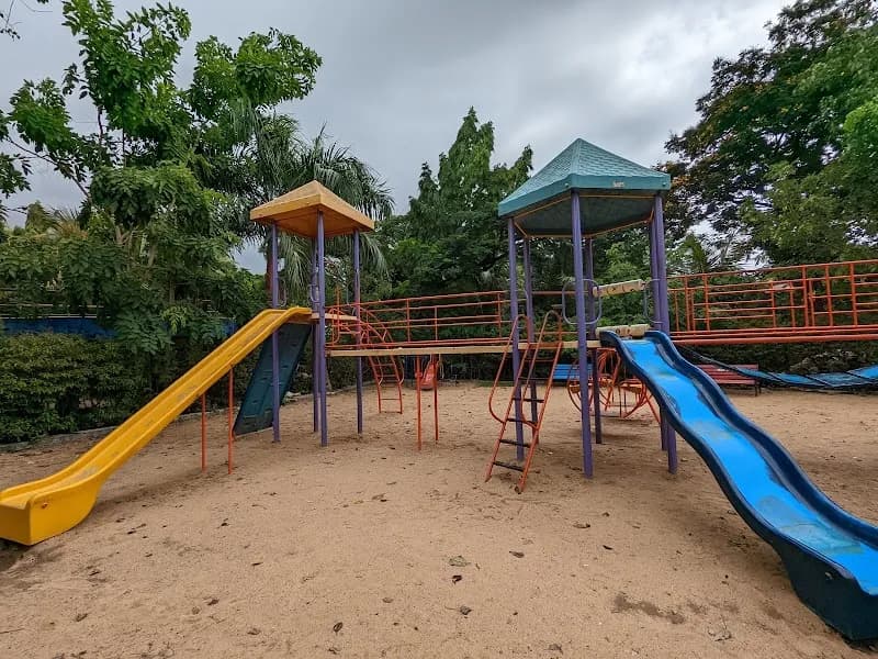 View of Pushpa Narsee Park in Vile Parle, MH