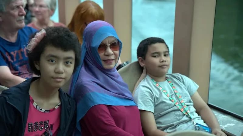 View of Putrajaya Lake in Putrajaya, FT