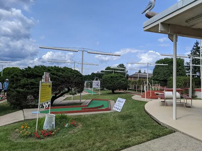 View of Putt-Putt Golf Course in Charlottesville, VA
