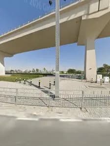 View of Qatar Olympic Cycling Track in Al Dafna, QA