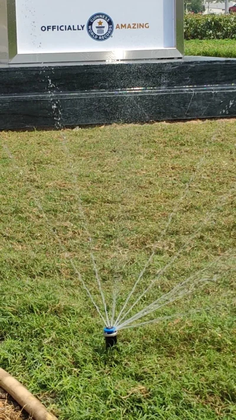 View of Qatar Olympic Cycling Track in Al Dafna, QA