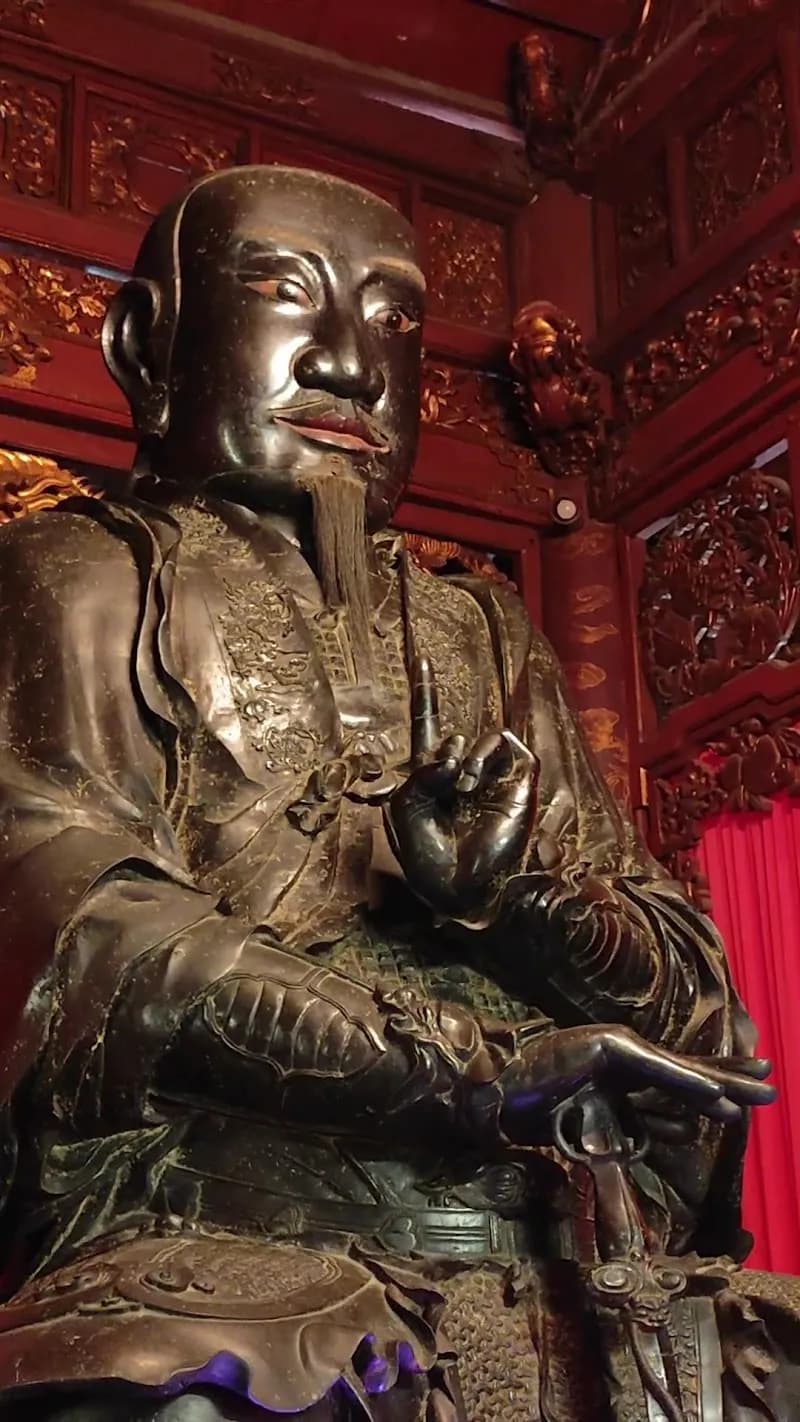 View of Quan Thanh Temple in Ba Đình, HN