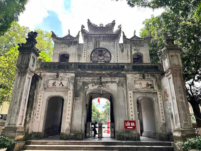 View of Quan Thanh Temple in Ba Đình, HN