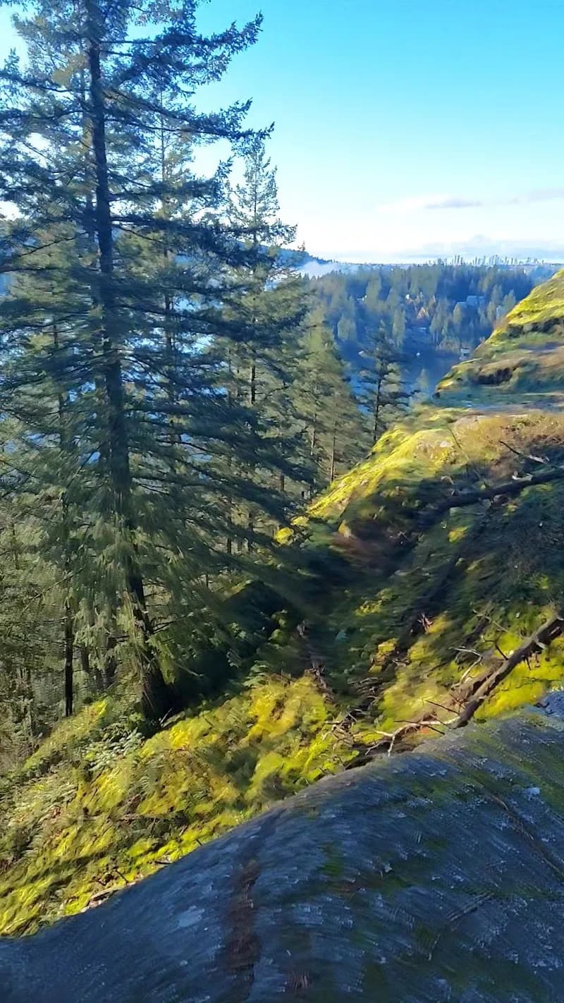 View of Quarry Rock Hike in Port Moody, BC