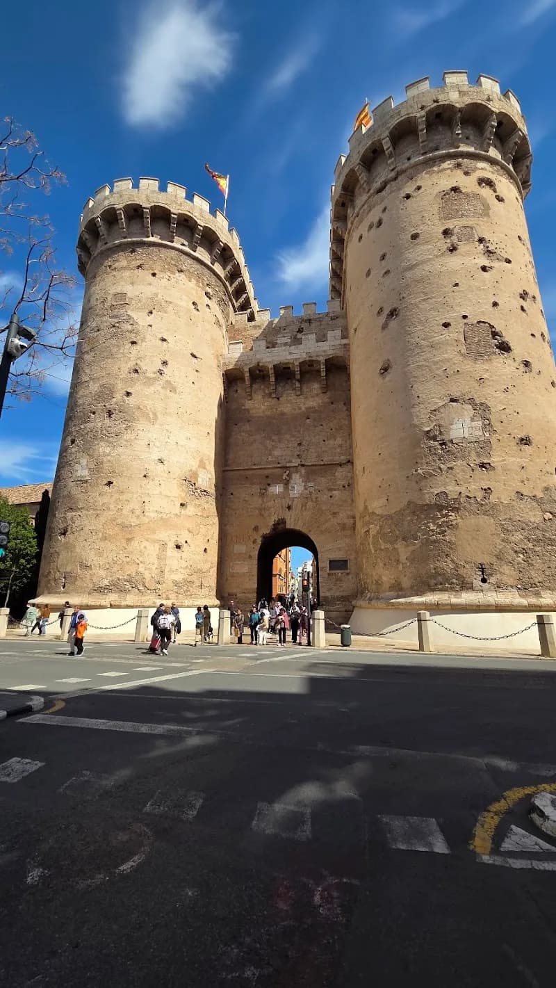 View of Quart Towers in Valencia, VC