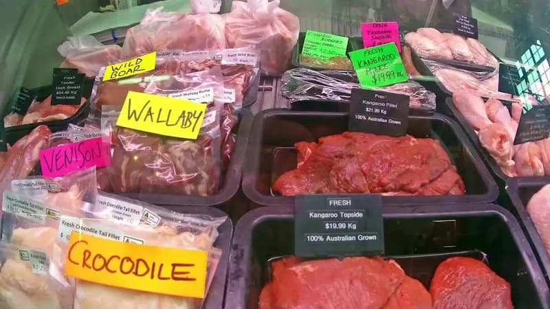 View of Queen Victoria Market in Melbourne, VIC
