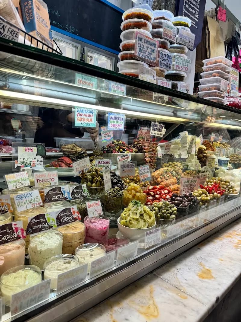 View of Queen Victoria Market in Melbourne, VIC