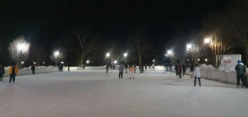 View of Quiet Waters Park Ice Rink in Annapolis, MD