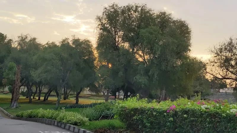 View of Qurum Natural Park in Muscat, MUS