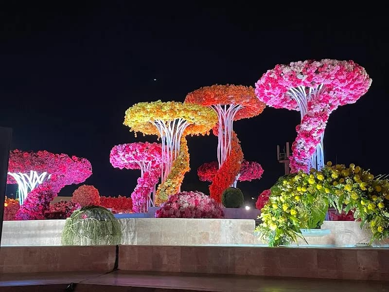 View of Qurum Natural Park in Muscat, MUS