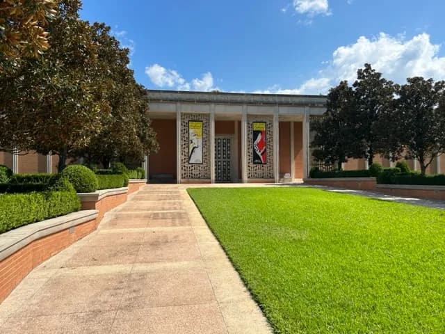 View of R.W. Norton Art Gallery in Shreveport, LA