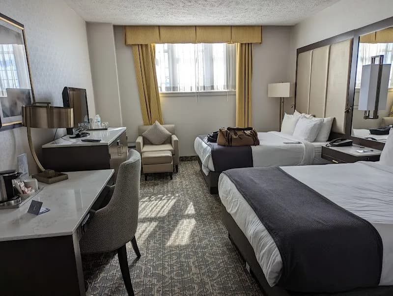 View of Radisson Lackawanna Station Hotel Scranton in Scranton, PA